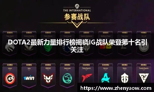 DOTA2最新力量排行榜揭晓IG战队荣登第十名引关注