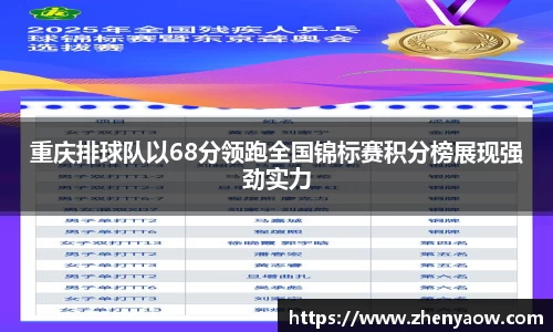 重庆排球队以68分领跑全国锦标赛积分榜展现强劲实力